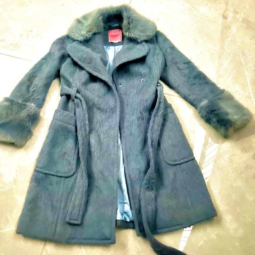 kate spade woman’s  blue Pea Coat